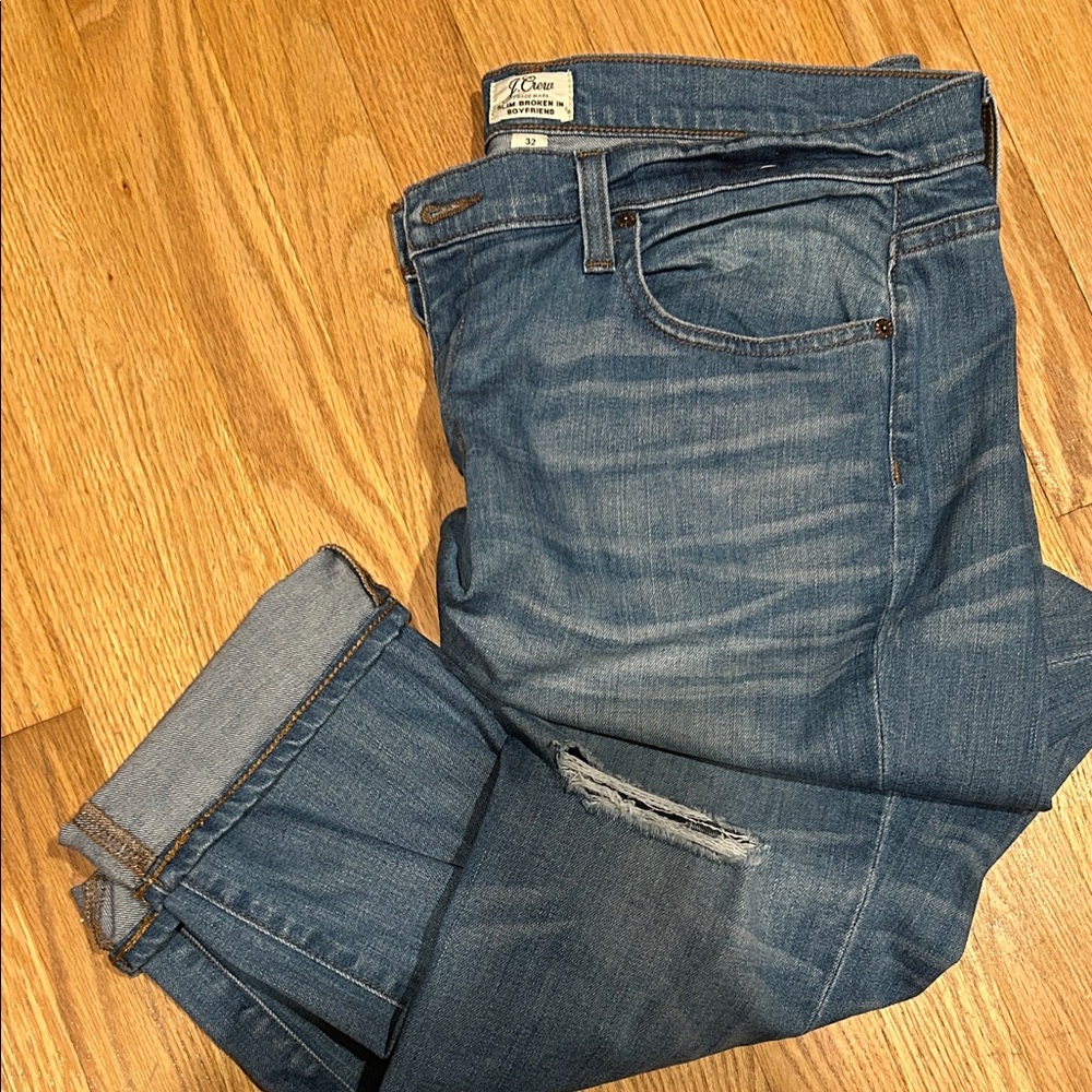 J. Crew Boyfriend Slim Jeans, sz 32